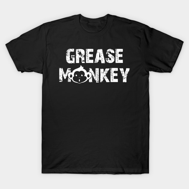 Garage - Grease Monkey T-Shirt by KC Happy Shop